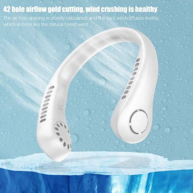 Portable Bladeless Neck Cooler Beat the Summer Heat