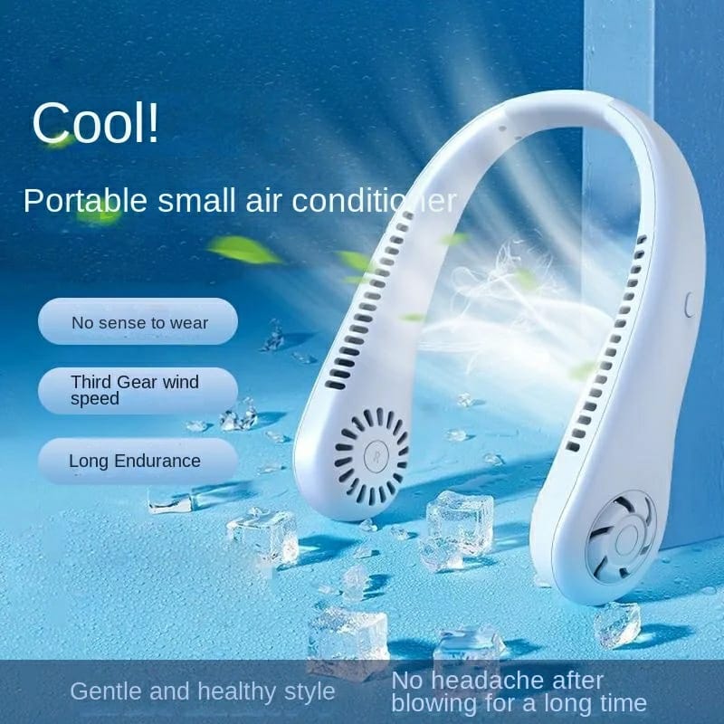 Portable Bladeless Neck Cooler  Beat the Summer Heat