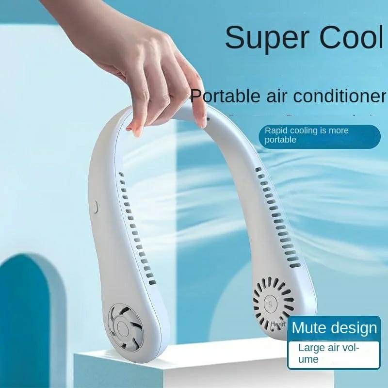 Portable Bladeless Neck Cooler  Beat the Summer Heat