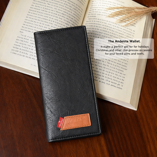 New Design Long Wallet for Men & Women | 12 Card Slots | Half Zip Pocket