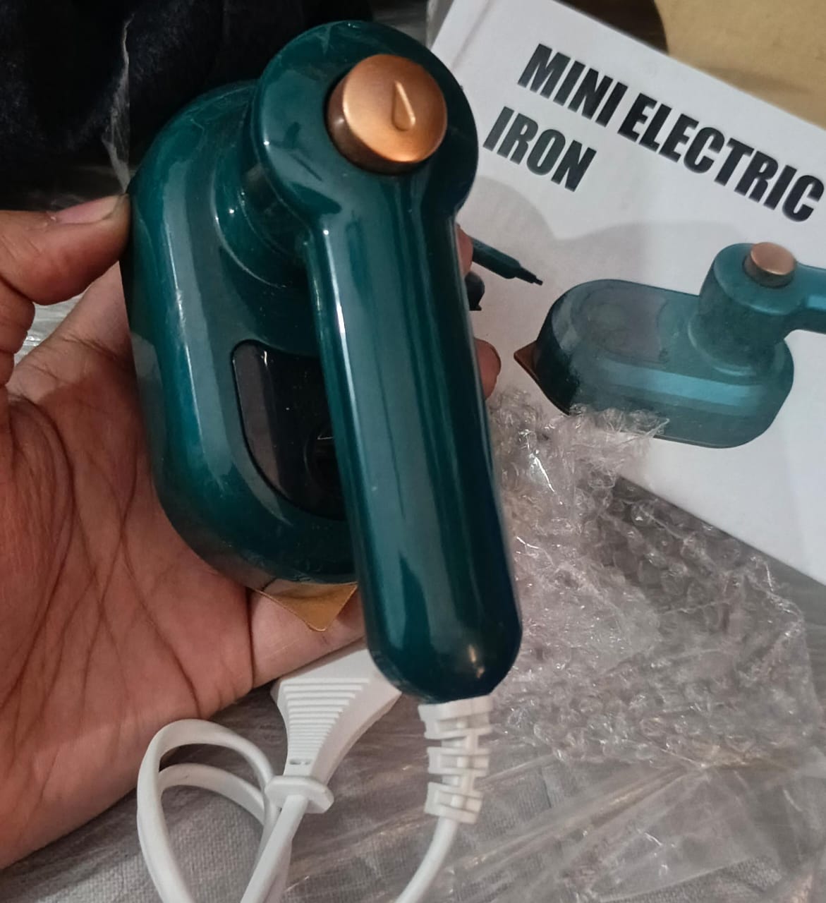 Professional Micro Steam Iron – Portable Handheld Dry & Wet Combo Garment Steamer for Travel & Home
